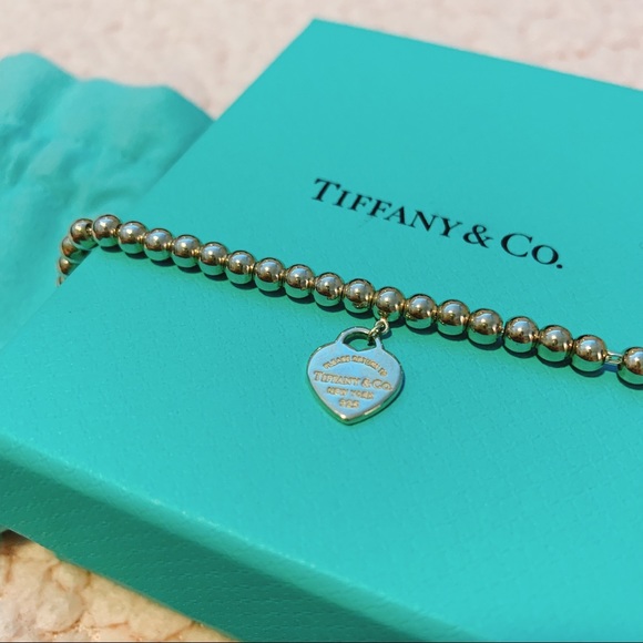 Brand new Tiffany & Co red heart bracelet - Picture 4 of 5